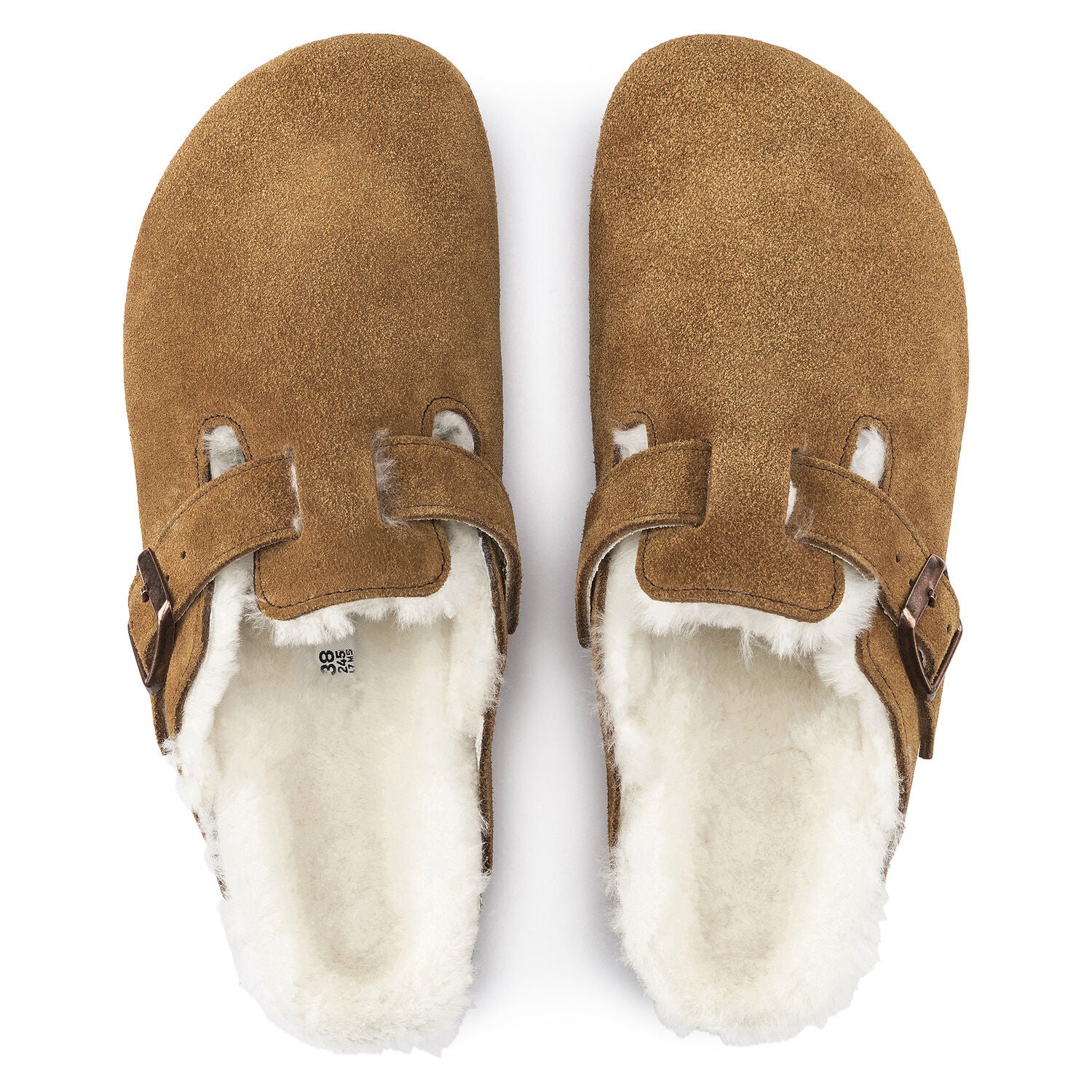 BIRKENSTOCK BOSTON SHEARLING SUEDE LEATHER - Image 3