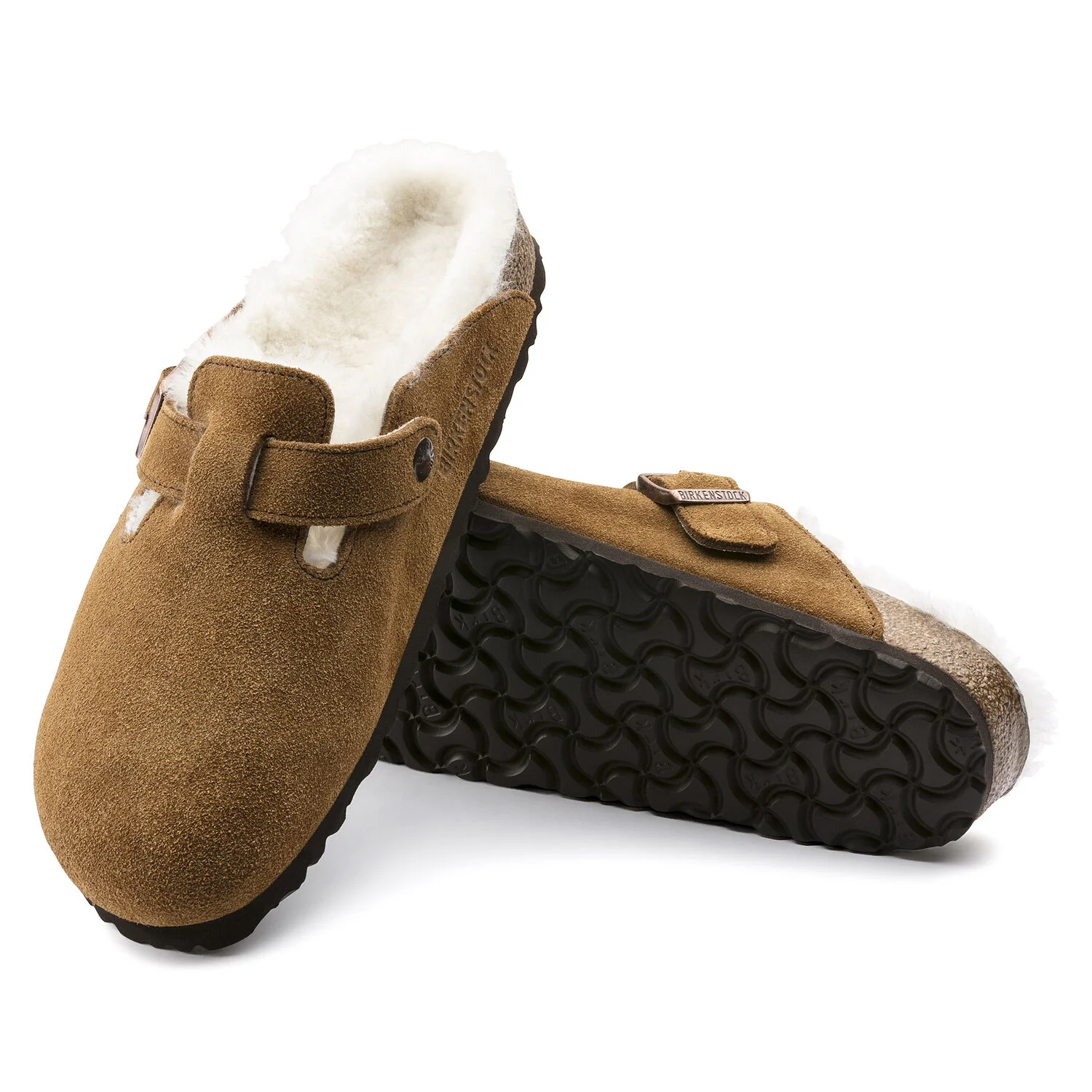 BIRKENSTOCK BOSTON SHEARLING SUEDE LEATHER - Image 4